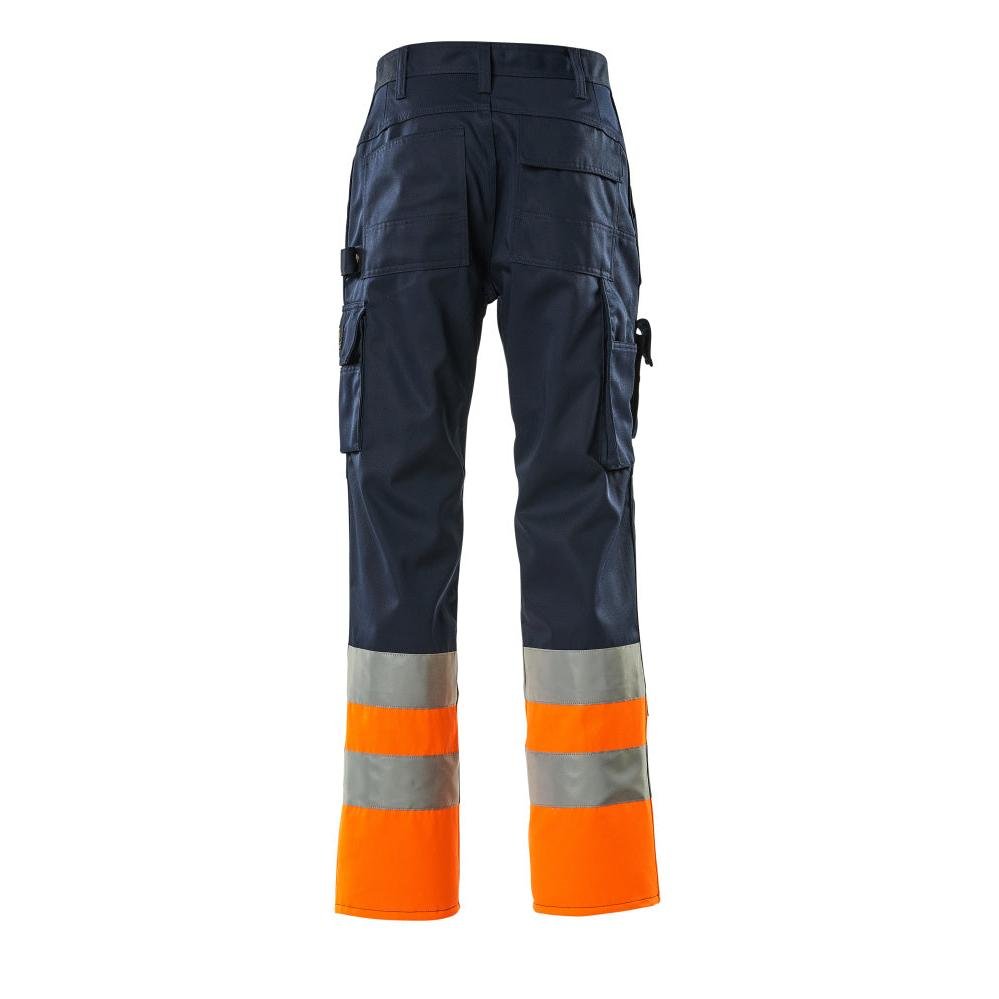 MASCOT® Patos -housut, tummansininen/hi-vis oranssi