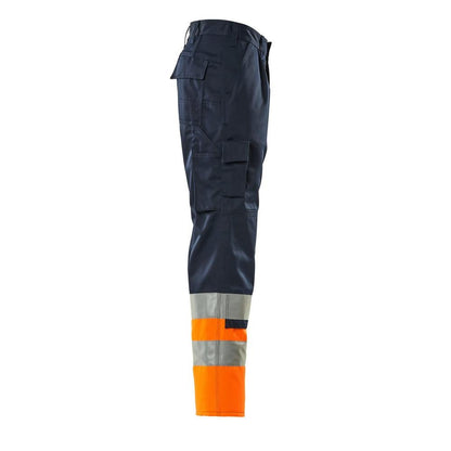 MASCOT® Patos -housut, tummansininen/hi-vis oranssi