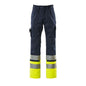 MASCOT® Patos -housut, laivastonsininen/hi-vis keltainen
