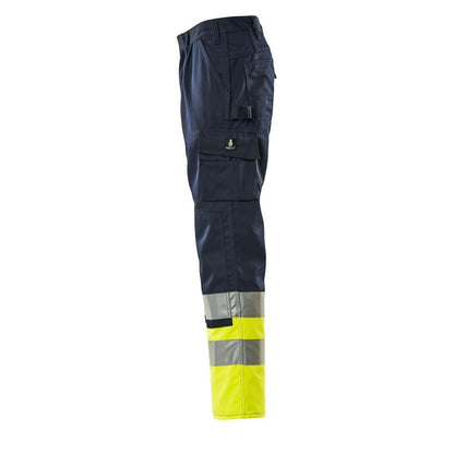 MASCOT® Patos -housut, laivastonsininen/hi-vis keltainen
