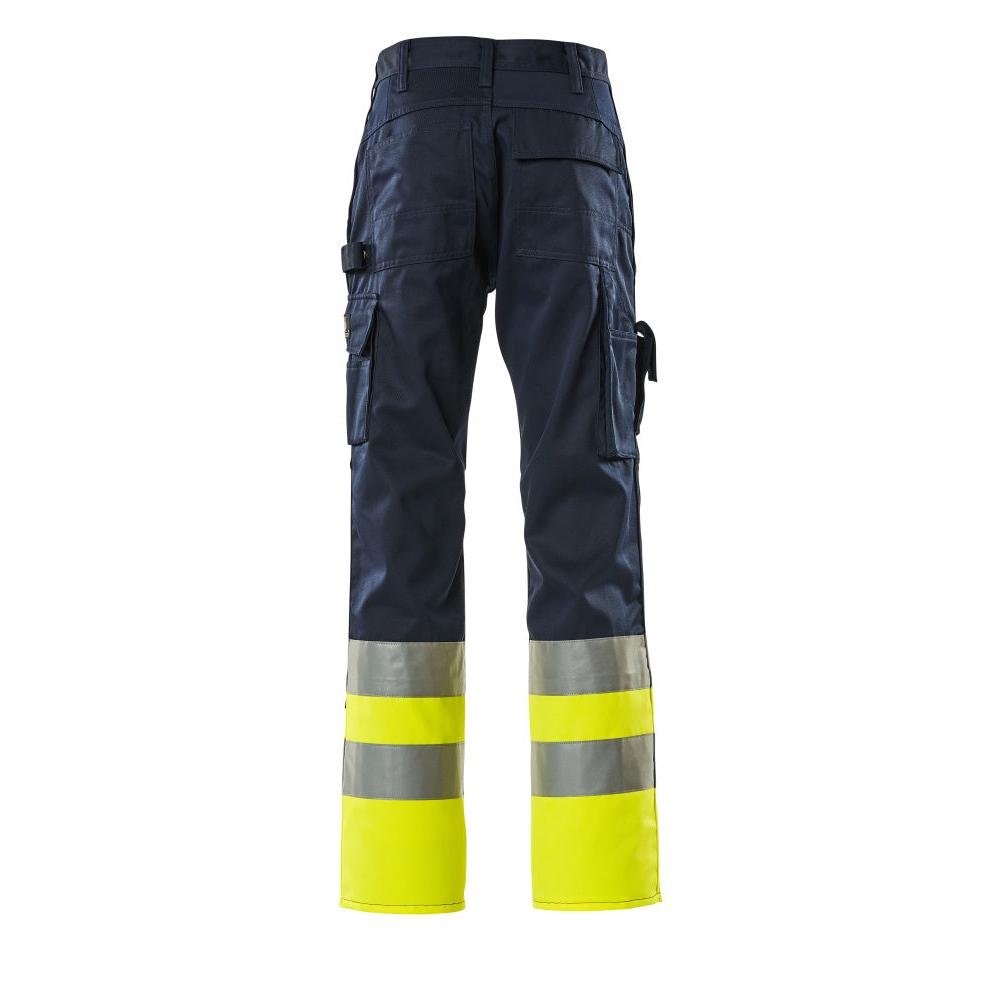 MASCOT® Patos -housut, laivastonsininen/hi-vis keltainen