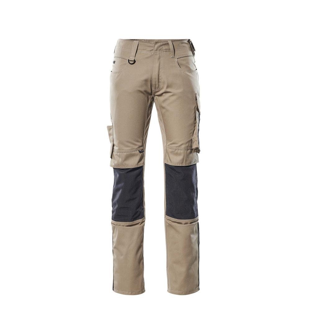 MASCOT® Mannheim -housut, vaalea khaki/musta
