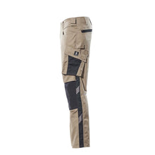 MASCOT® Mannheim -housut, vaalea khaki/musta