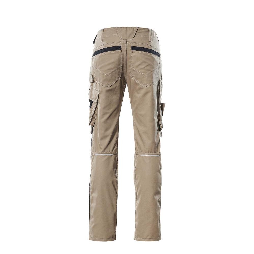 MASCOT® Mannheim -housut, vaalea khaki/musta
