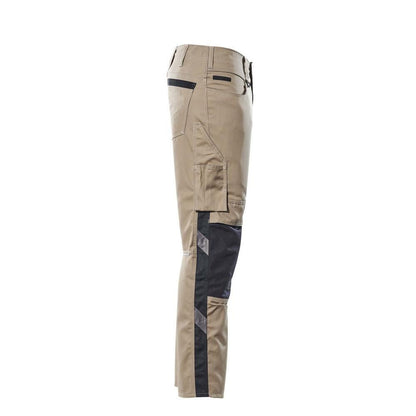 MASCOT® Mannheim -housut, vaalea khaki/musta