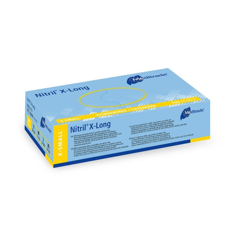 Nitriili© 3000 X-Long Blue / Nitrile x-long | Pakkaus (1 kpl)