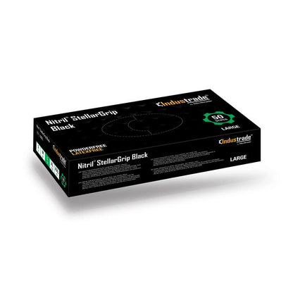 Nitrile StellarGrip musta (50 kpl)