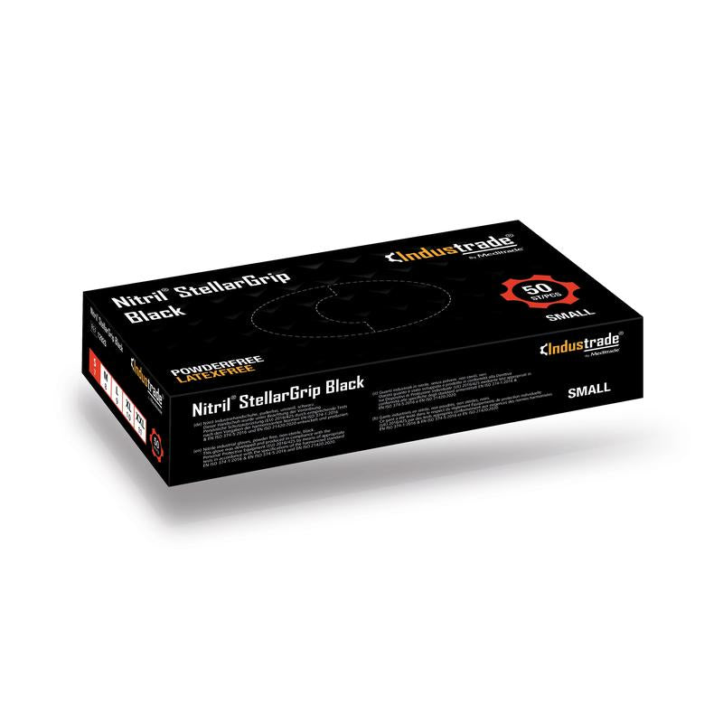 Nitrile StellarGrip musta (50 kpl)