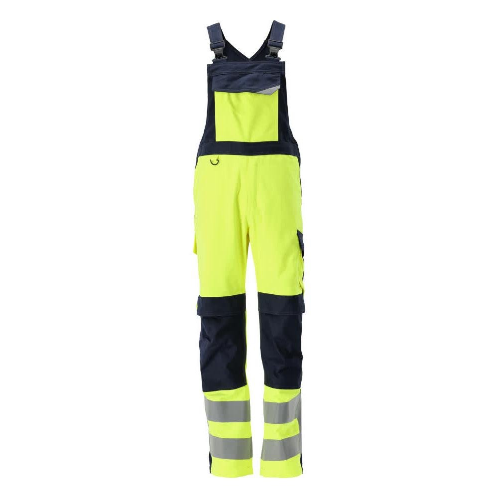 MASCOT® Davos Multisafe Dungarees, hi-vis keltainen/musta-sininen