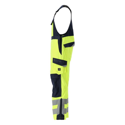 MASCOT® Davos Multisafe Dungarees, hi-vis keltainen/musta-sininen