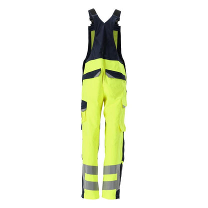 MASCOT® Davos Multisafe Dungarees, hi-vis keltainen/musta-sininen