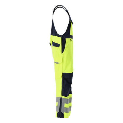 MASCOT® Davos Multisafe Dungarees, hi-vis keltainen/musta-sininen