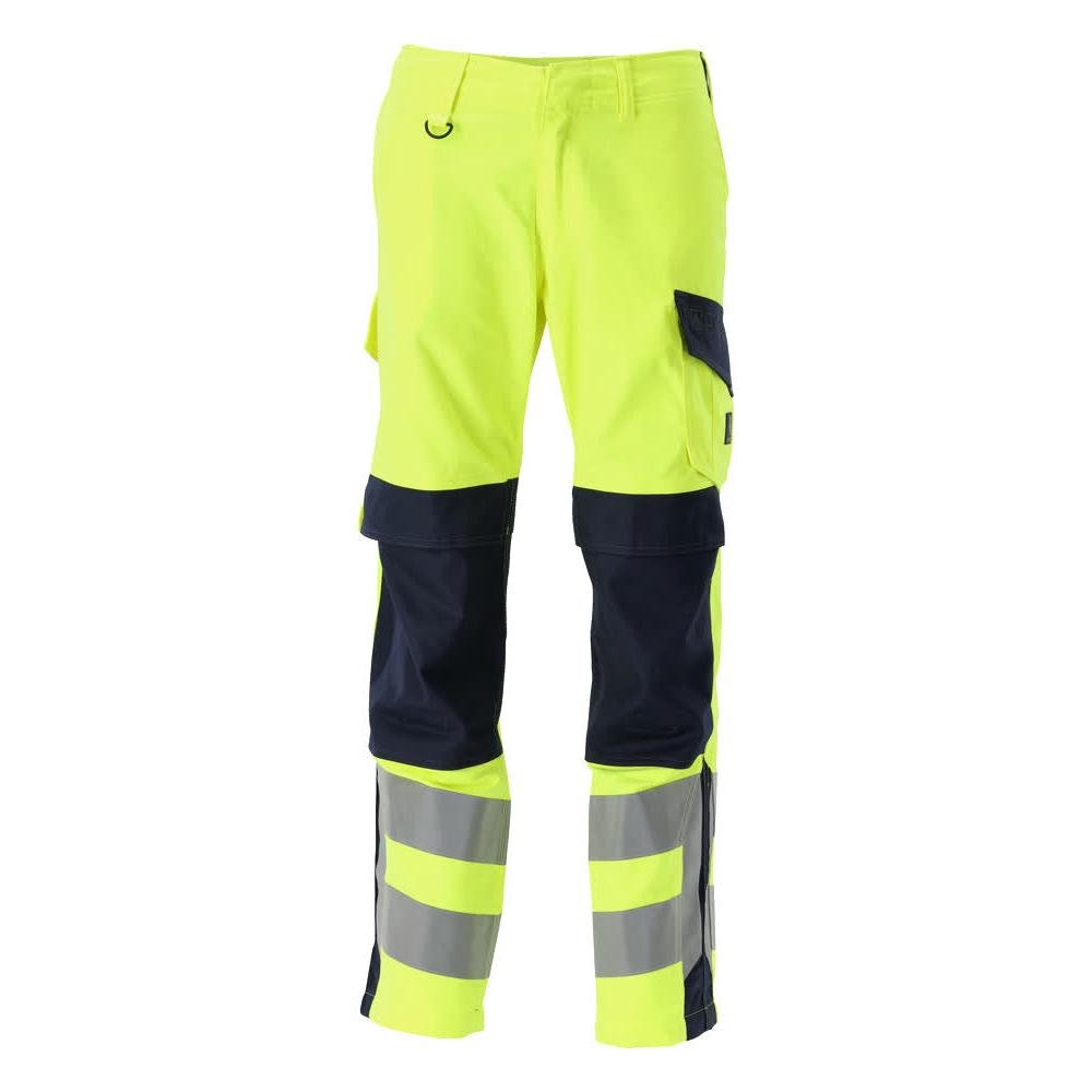 MASCOT® Arbon housut Multisafe, hi-vis keltainen/musta-sininen