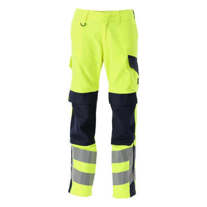 MASCOT® Arbon housut Multisafe, hi-vis keltainen/musta-sininen