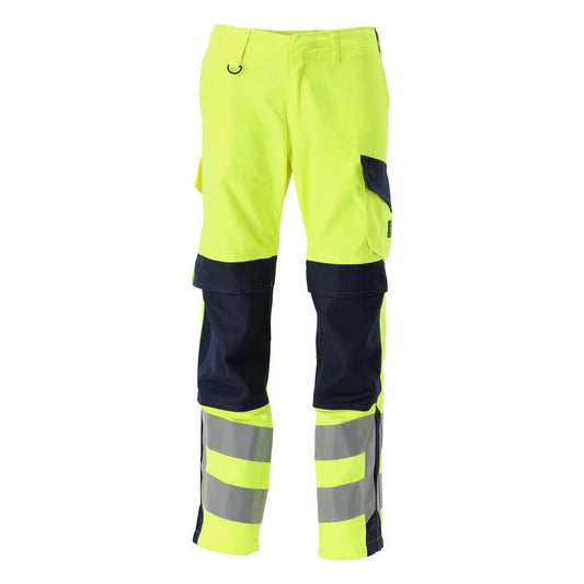 MASCOT® Arbon housut Multisafe, hi-vis keltainen/musta-sininen
