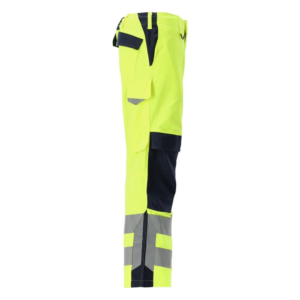 MASCOT® Arbon housut Multisafe, hi-vis keltainen/musta-sininen
