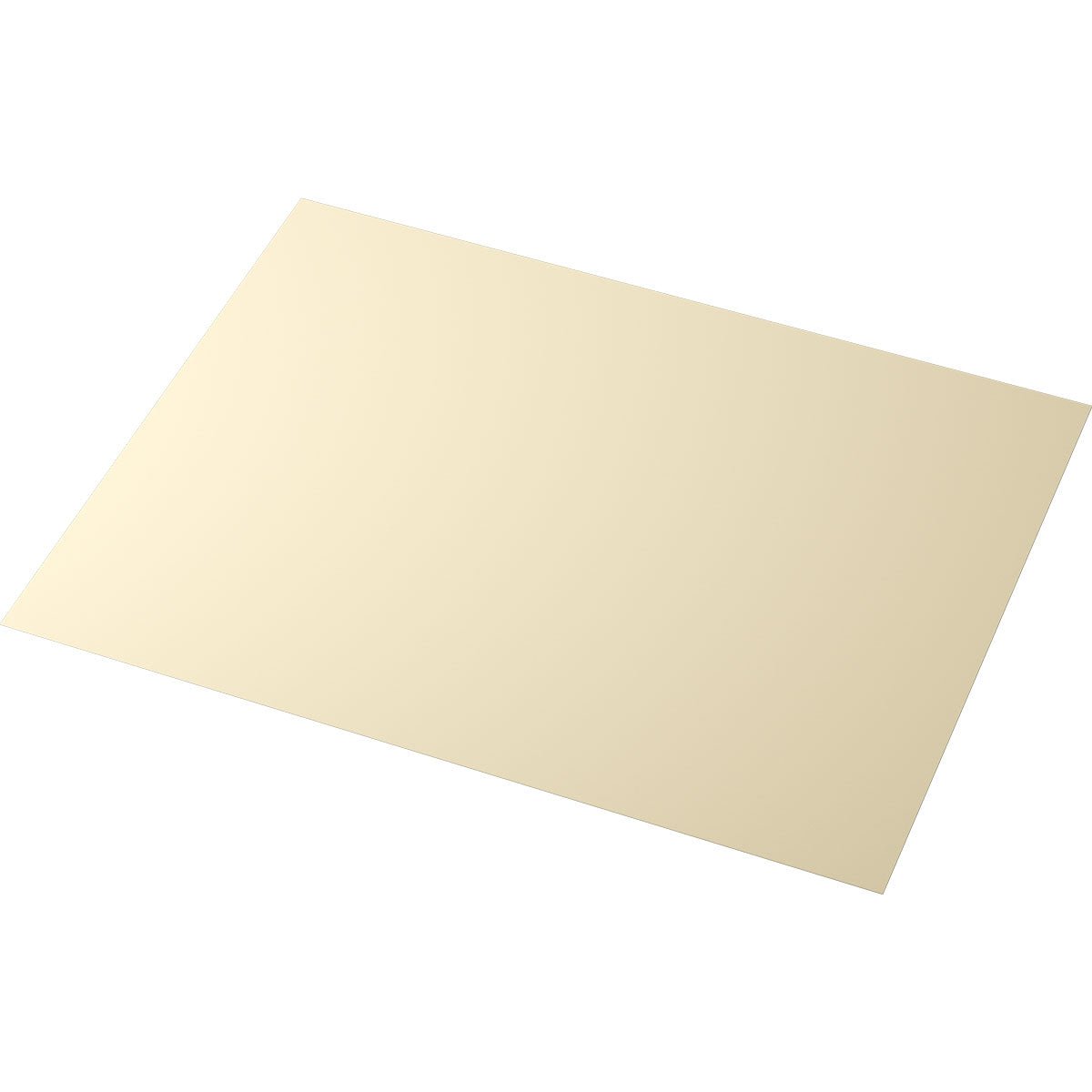 Duni GmbH:n paperinen pöytätabletti (35x45 cm, kermanvärinen) 250 kappaleen pakkauksesta makaa litteänä valkoisella taustalla - ihanteellinen ympäristöystävälliseksi pöytäsuojaksi juhlatilaisuuksiin.