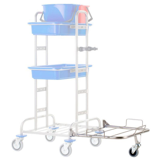 VERMOP säilytysteline kylpyammeelle 45 L tukipyörällä