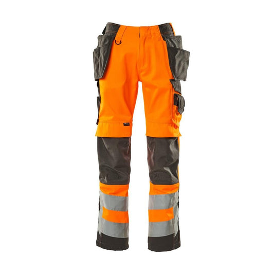MASCOT® Wigan käsityöhousut, hi-vis oranssi/tumma antrasiitti