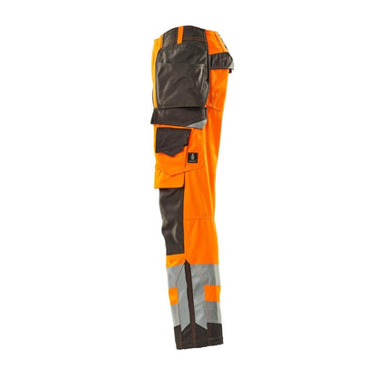 MASCOT® Wigan käsityöhousut, hi-vis oranssi/tumma antrasiitti