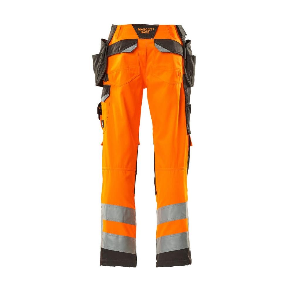 MASCOT® Wigan käsityöhousut, hi-vis oranssi/tumma antrasiitti