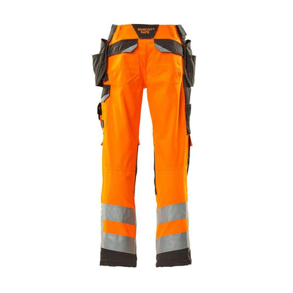 MASCOT® Wigan käsityöhousut, hi-vis oranssi/tumma antrasiitti