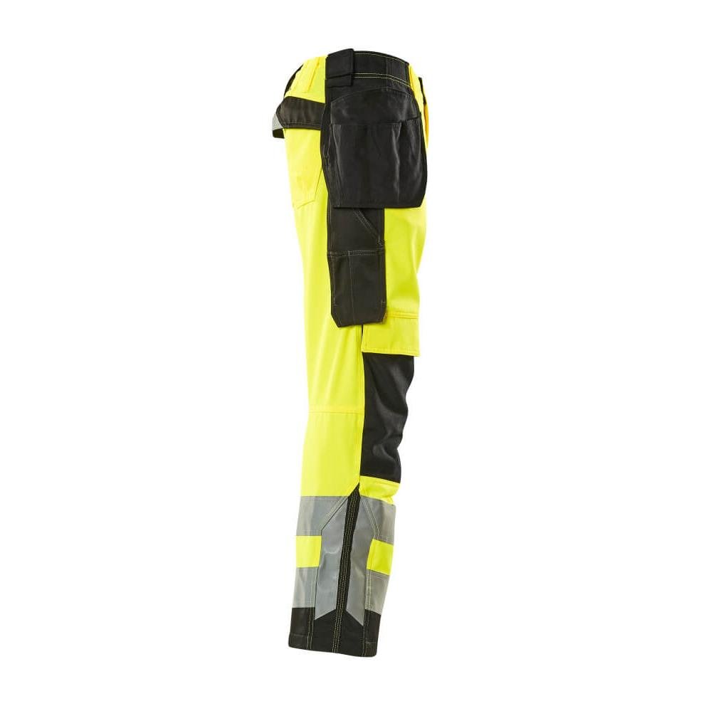 MASCOT® Wigan käsityöhousut, hi-vis keltainen/musta