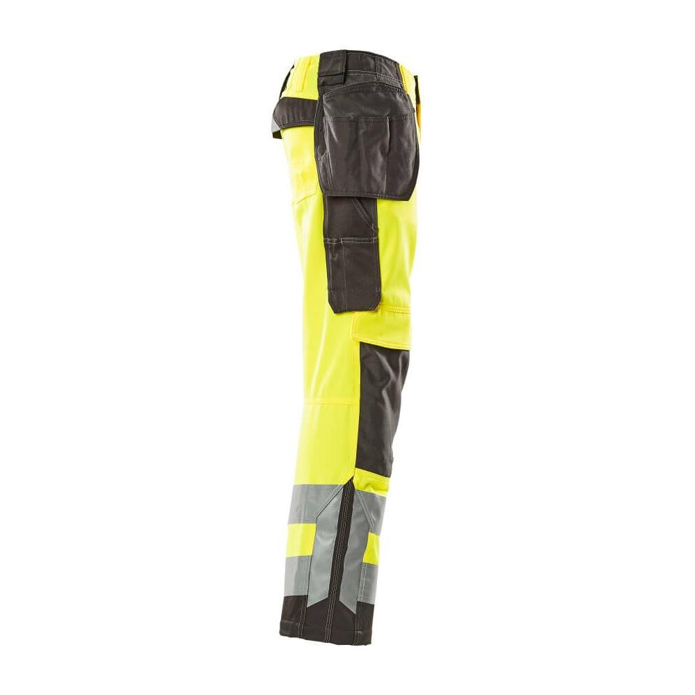 MASCOT® Wigan käsityöhousut, hi-vis keltainen/tumma antrasiitti