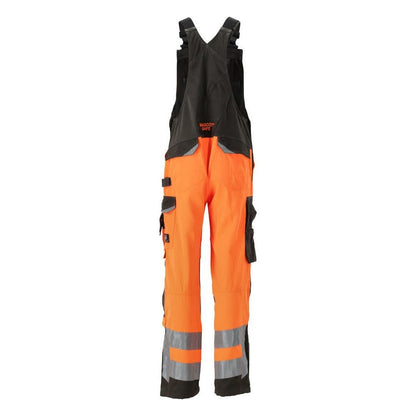 MASCOT® Newcastle Dungarees, hi-vis oranssi/tumma antrasiitti