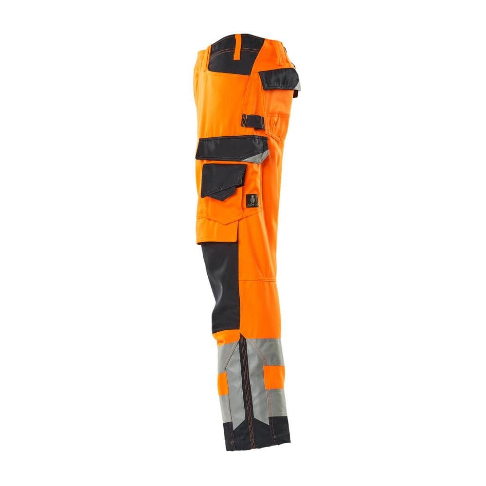 MASCOT® Kendal -housut, hi-vis oranssi/musta-sininen