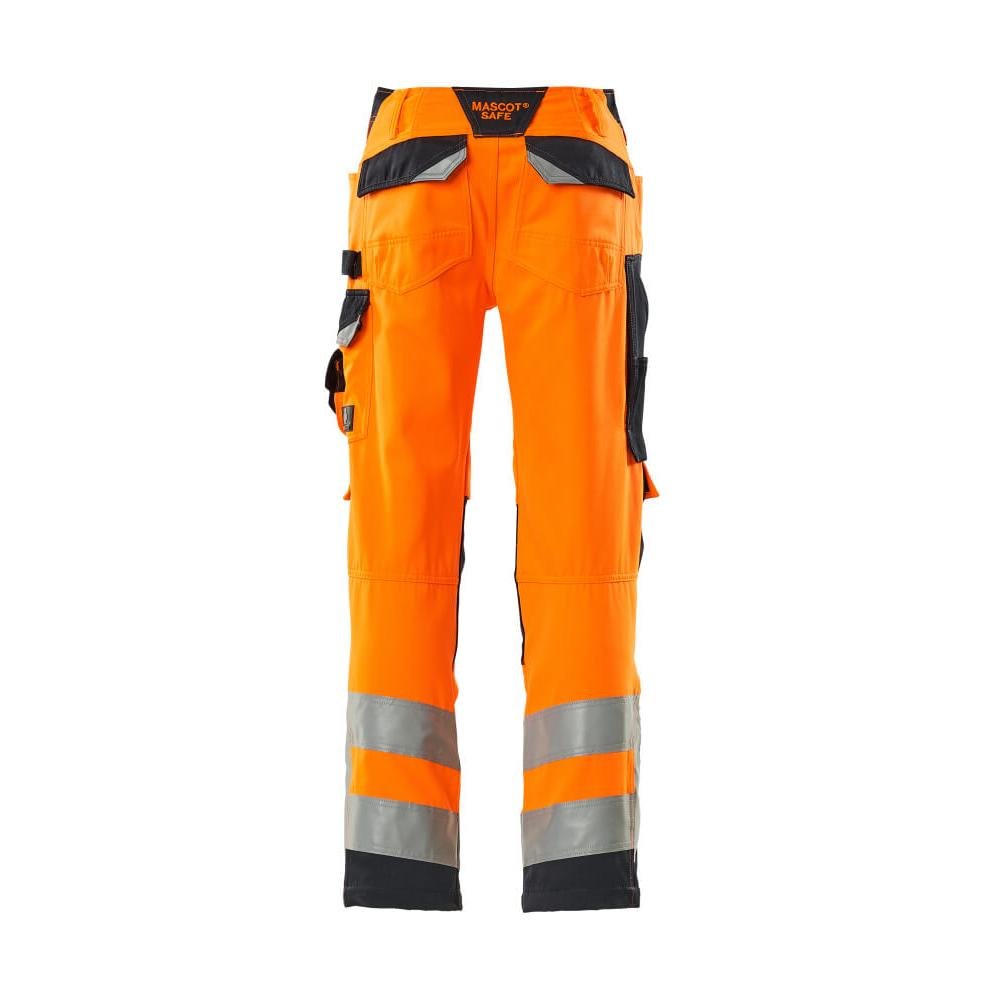 MASCOT® Kendal -housut, hi-vis oranssi/musta-sininen