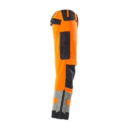 MASCOT® Kendal -housut, hi-vis oranssi/musta-sininen