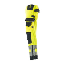 MASCOT® Kendal -housut, hi-vis keltainen/musta-sininen