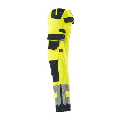 MASCOT® Kendal -housut, hi-vis keltainen/musta-sininen