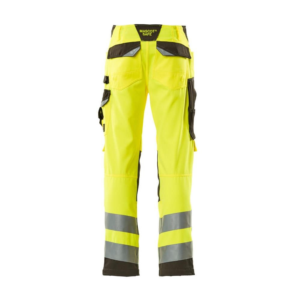 MASCOT® Kendal -housut, hi-vis keltainen/tumma antrasiitti