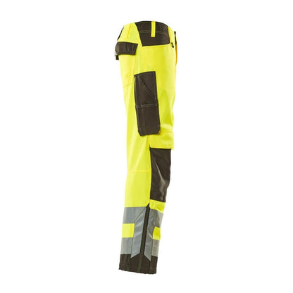 MASCOT® Kendal -housut, hi-vis keltainen/tumma antrasiitti