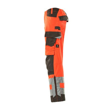 MASCOT® Kendal -housut, hi-vis-punainen/tumma antrasiitti