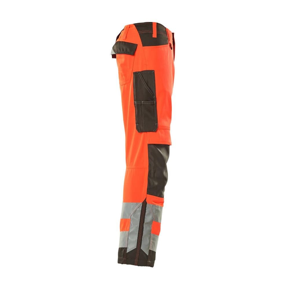 MASCOT® Kendal -housut, hi-vis-punainen/tumma antrasiitti