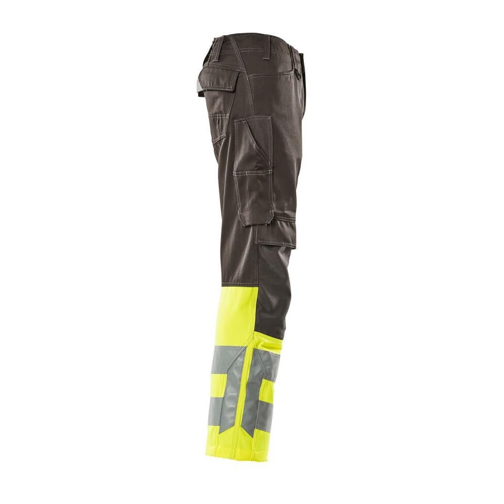 MASCOT® Leeds -housut, tumma antrasiitin/hi-vis keltainen