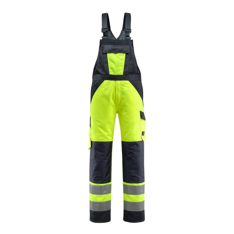 MASCOT® Gosford Dungarees, hi-vis keltainen/musta-sininen