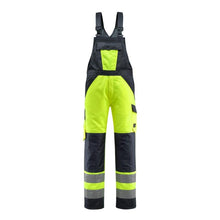 MASCOT® Gosford Dungarees, hi-vis keltainen/musta-sininen