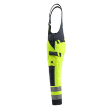 MASCOT® Gosford Dungarees, hi-vis keltainen/musta-sininen