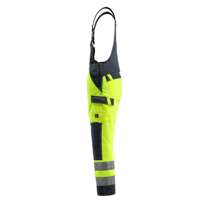 MASCOT® Gosford Dungarees, hi-vis keltainen/musta-sininen
