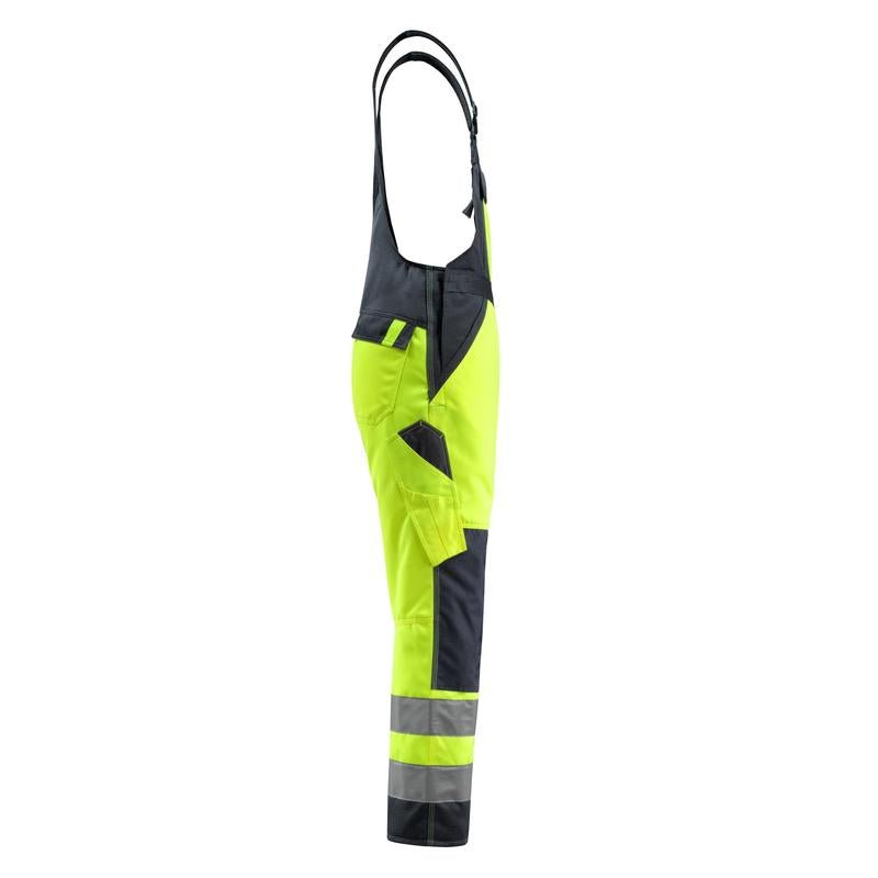 MASCOT® Gosford Dungarees, hi-vis keltainen/musta-sininen