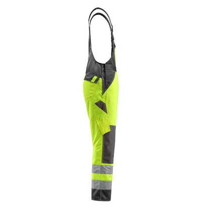 MASCOT® Gosford Dungarees, hi-vis keltainen/tumma antrasiitti