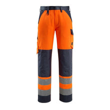 MASCOT® Maitland housut, hi-vis oranssi/musta-sininen