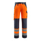 MASCOT® Maitland housut, hi-vis oranssi/musta-sininen