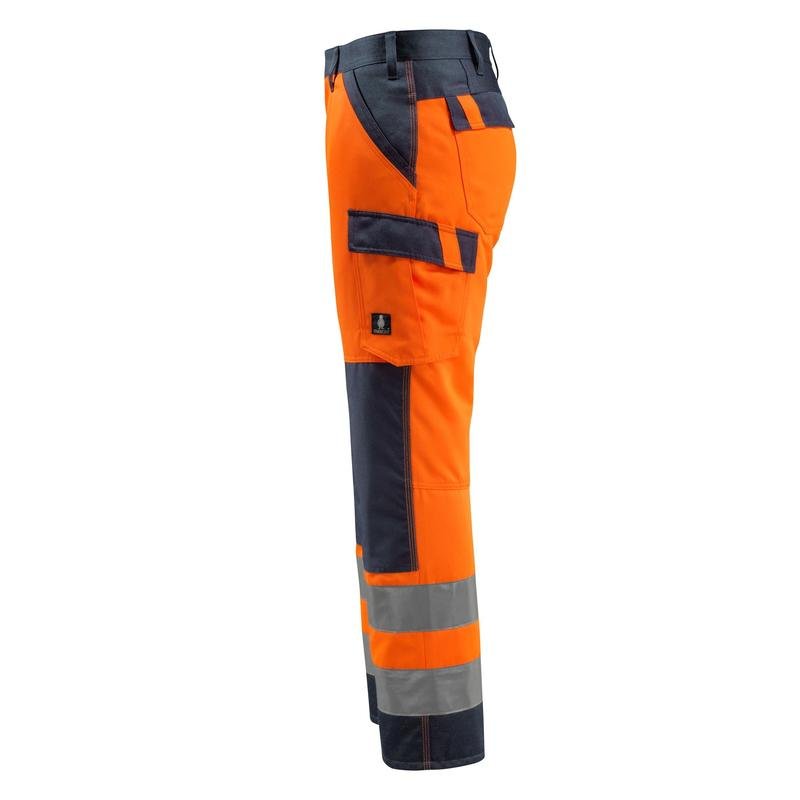 MASCOT® Maitland housut, hi-vis oranssi/musta-sininen