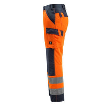 MASCOT® Maitland housut, hi-vis oranssi/musta-sininen