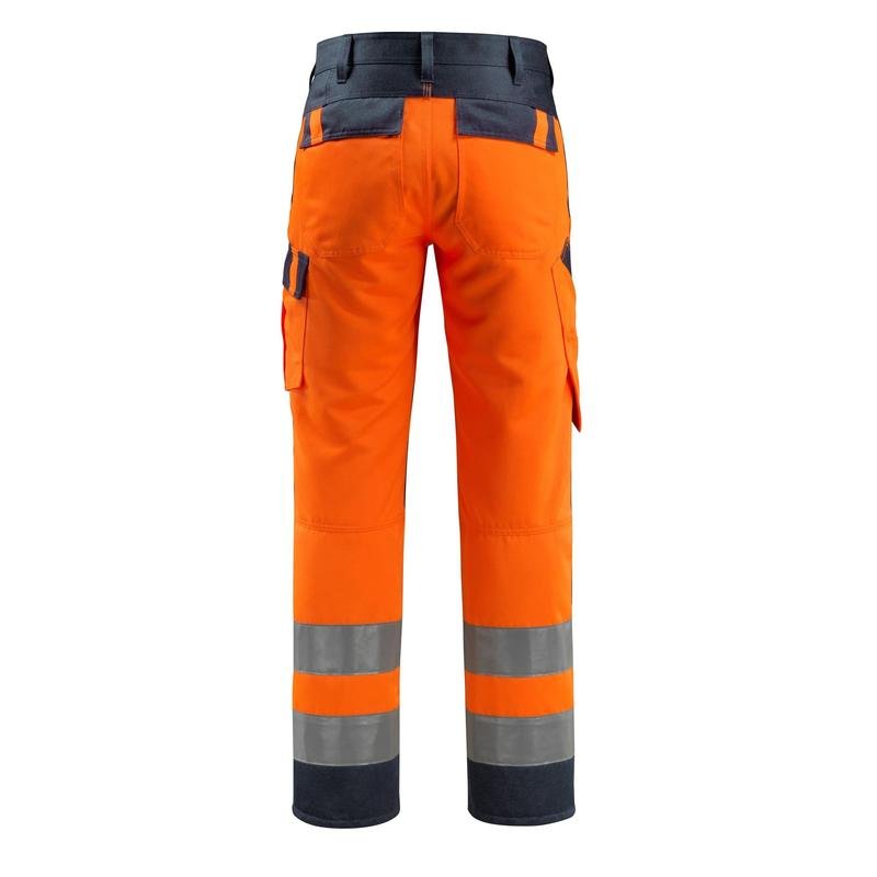 MASCOT® Maitland housut, hi-vis oranssi/musta-sininen